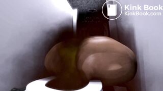 Diarrhea in stall
