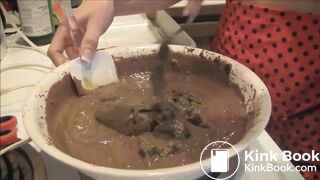 HOMEMADE FECAL MATTER POOP BROWNIES