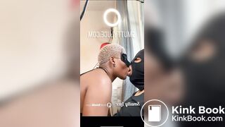 Dirty scat kissing shit turd