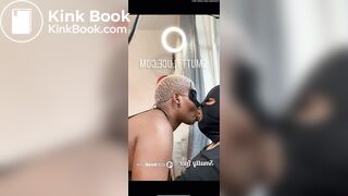 Dirty scat kissing shit turd