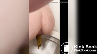 Sexy girl pooping POV