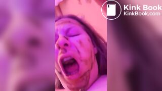 Scat whore loves her shit (low quality)