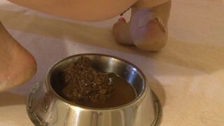 Chubby Italian scat Housewife