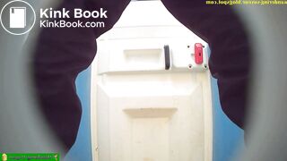RUSSIAN PUBLIC TOILET HIDDEN SPY CAM-POOPING - video 23