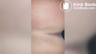 Sujando o pau de bosta