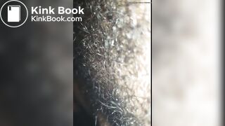 Sujando o pau de bosta