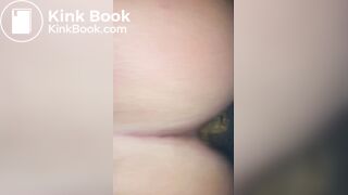 Sujando o pau de bosta