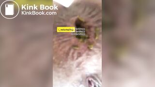 Persian girl shiting