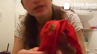 She need a tongue to clean