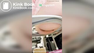 Beautiful blonde pooping - video 3