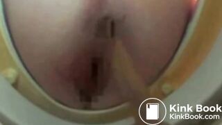 Close up of a woman pooping - video 19