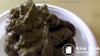 Hot girl making a shit meal - video 4