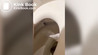 Cute girl poop scene048