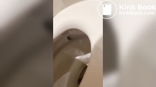 Cute girl poop scene048