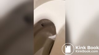 Cute girl poop scene048