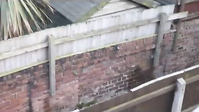 guys pissing outside my house