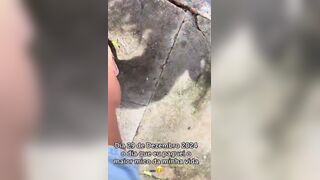 Brazilian shit her pants in public