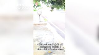 Brazilian shit her pants in public