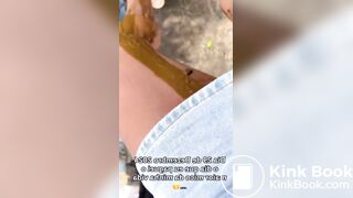 Brazilian shit her pants in public