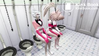 cherri bomb and angel dust take a dump