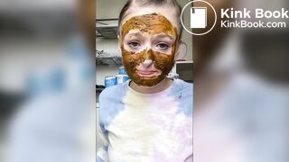 Kinky young slut messy diaper