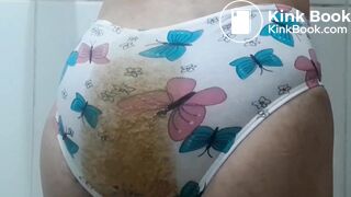 Sexy girl Evenelyi diarrhea in panty