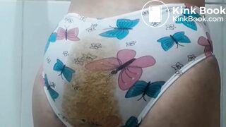 Sexy girl Evenelyi diarrhea in panty