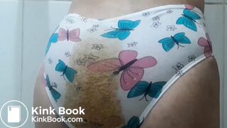 Sexy girl Evenelyi diarrhea in panty