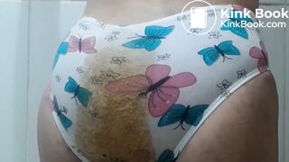 Sexy girl Evenelyi diarrhea in panty