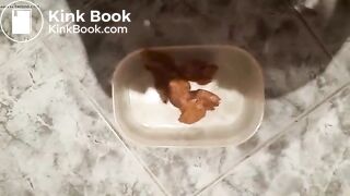 my fat pigwife shits in a container