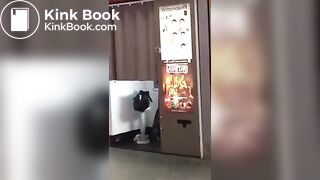 Nasty woman poops in photo booth