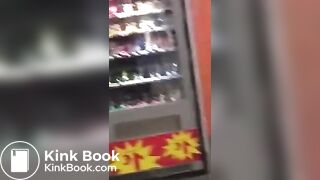 Nasty woman poops in photo booth