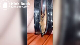 Using anal hook to loosen shit