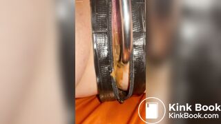 Using anal hook to loosen shit