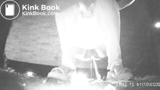 nightcam camera caught a teen girl