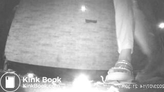 nightcam camera caught a teen girl