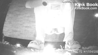 nightcam camera caught a teen girl