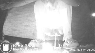 nightcam camera caught a teen girl