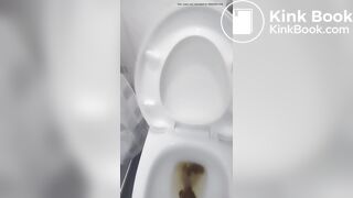 Caca en el baño ( 3 )