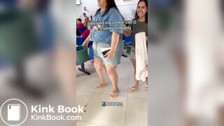 Woman shits her pants due to illness