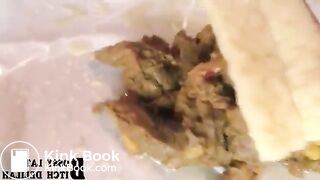 Beauty girl poop - video 2