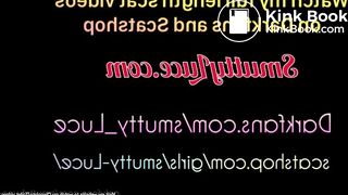 LUCK BASTARD - Scat Anal and Boobjob from Ebony Baddie