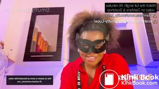 LUCK BASTARD - Scat Anal and Boobjob from Ebony Baddie