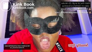 LUCK BASTARD - Scat Anal and Boobjob from Ebony Baddie