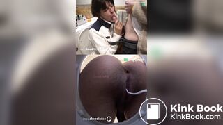 cute girl poops while giving blowjob