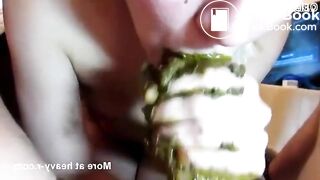 She likes dirty blowjob