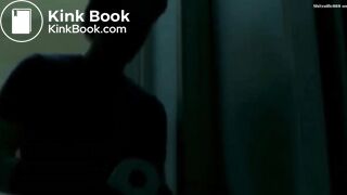 Just a girl on the toilet. Nothing else.