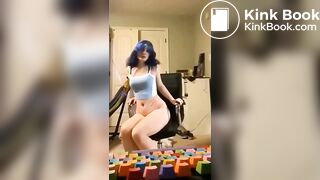 Girl poop and fart compilation - video 2