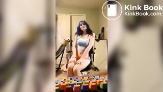 Girl poop and fart compilation - video 2