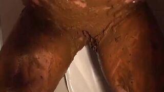 smearing mush